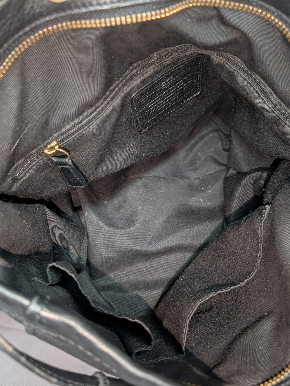 Coach Black Leather Hobo Bag - Picture 6 of 14